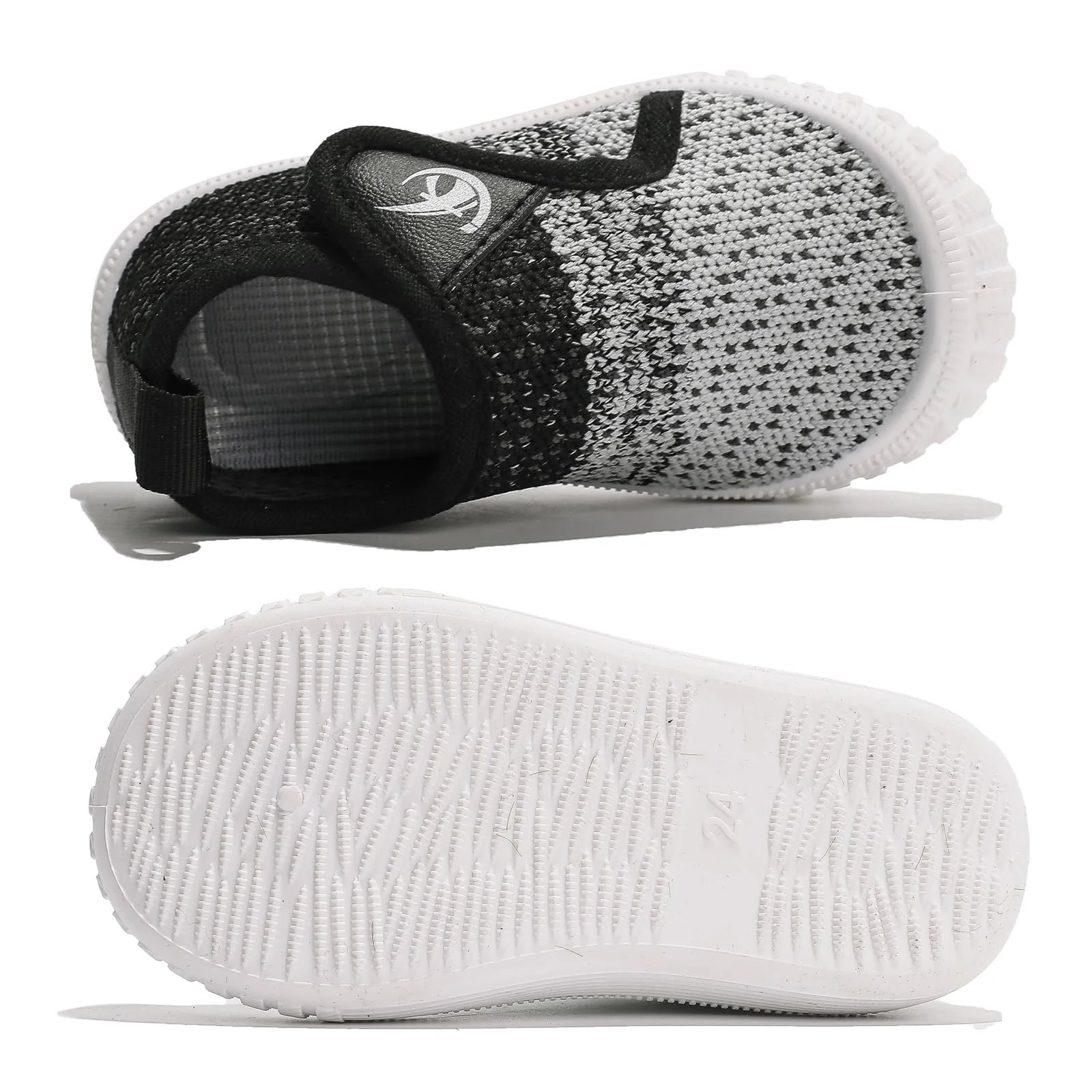 Спортивне взуття для хлопчиків DADAWEN на липучках, легкі шкільні кросівки для бігу для дівчаток, фото №5