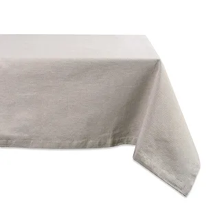 Скатертина DII Chambray 60x104 дюйми 100% бавовна Натуральний - Фото 1