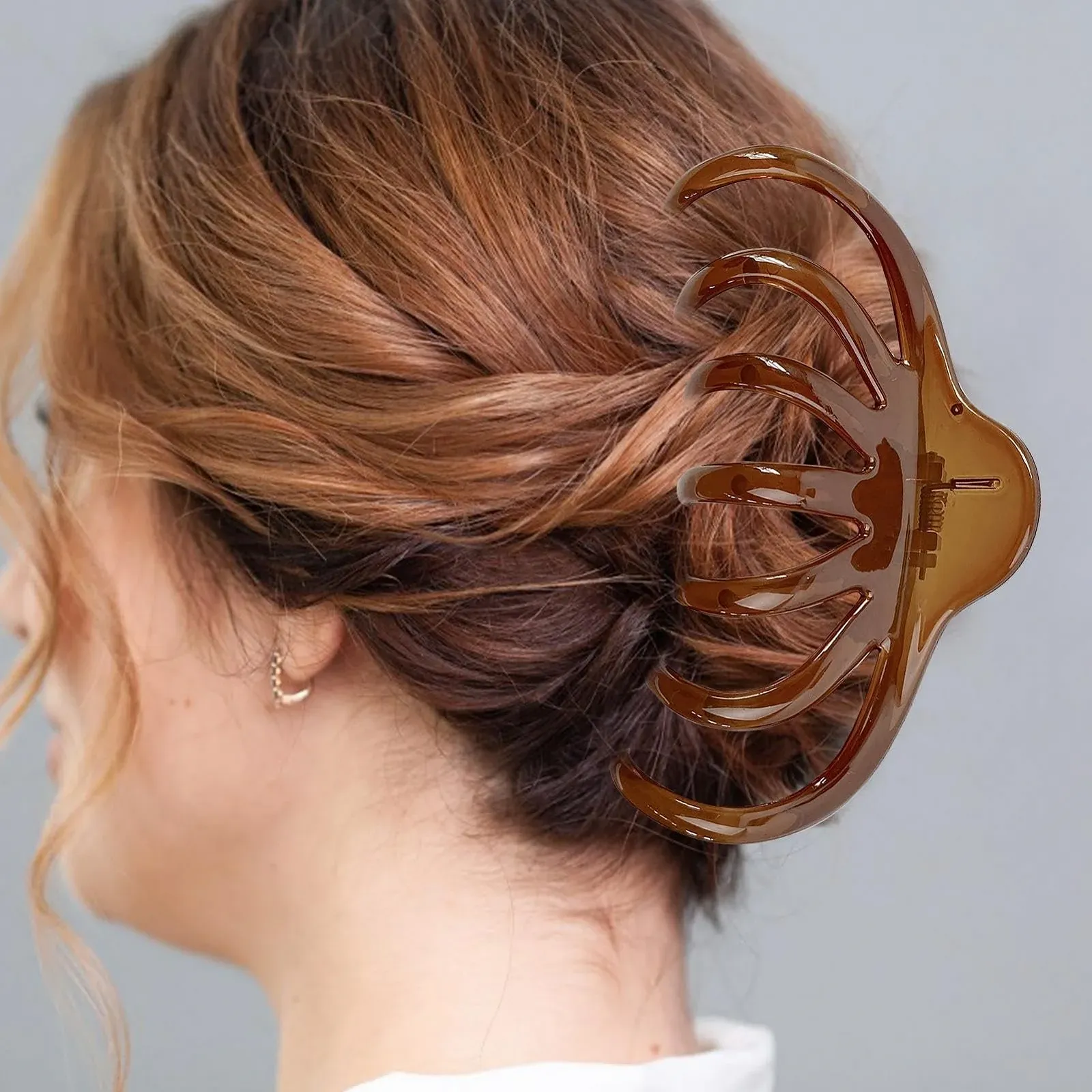 Большая заколка для волос Осьминог - Заколка Осьминог - Нескользящие заколки для волос | Прочные модные парикмахерские аксессуары для тонких волос для женщин и подростков, фото №6 Большая заколка для волос Осьминог - Заколка Осьминог - Нескользящие заколки для волос | Прочные модные парикмахерские аксессуары для тонких волос для женщин и подростков, фото №6