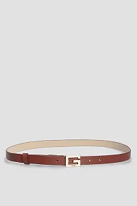 Женский ремень GUESS BW9127 P4220 Cognac synthetic.ua - Фото 1