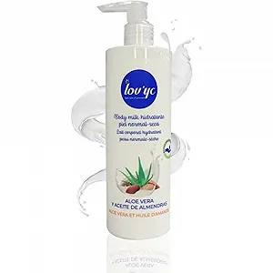 Молочко для тела LOVYC Aloe Vera Y Almendras для нормальной и сухой кожи 400 мл - Фото 1