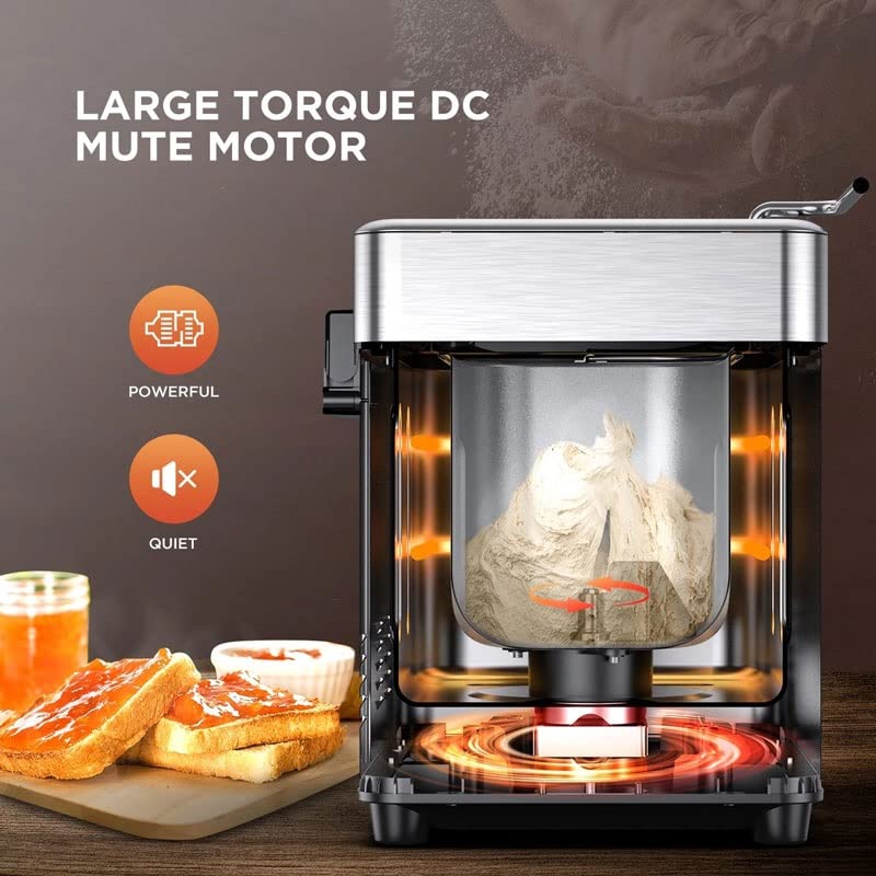 Автоматична Хлібопічка Програмована З Дозатором Фруктів та Горіхів у 3 Розмірах Хліба Колір A Розмір A, фото №2