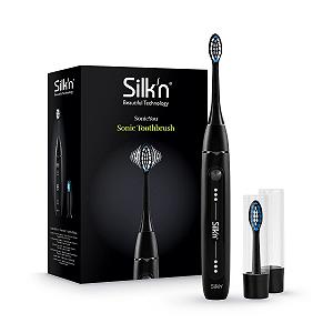 Звуковая зубная щетка Silk'n SonicYou Black с работой от аккумулятора до 300 дней synthetic.ua - Фото 1