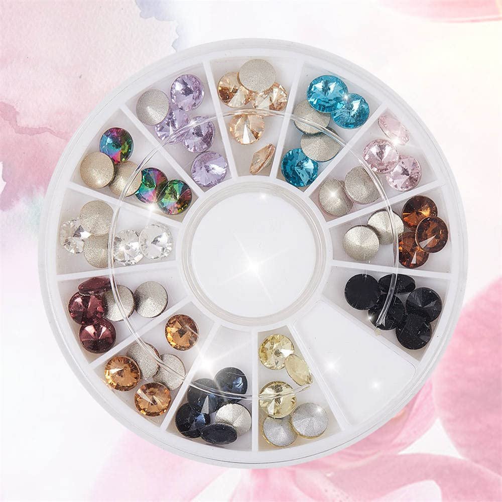 Украшения для ногтей Бриллианты Драгоценные камни Стразы Ювелирные изделия для ногтей Кончики пальцев бусины для 3D дизайна ногтей DIY Аксессуары 5 мм, фото №4