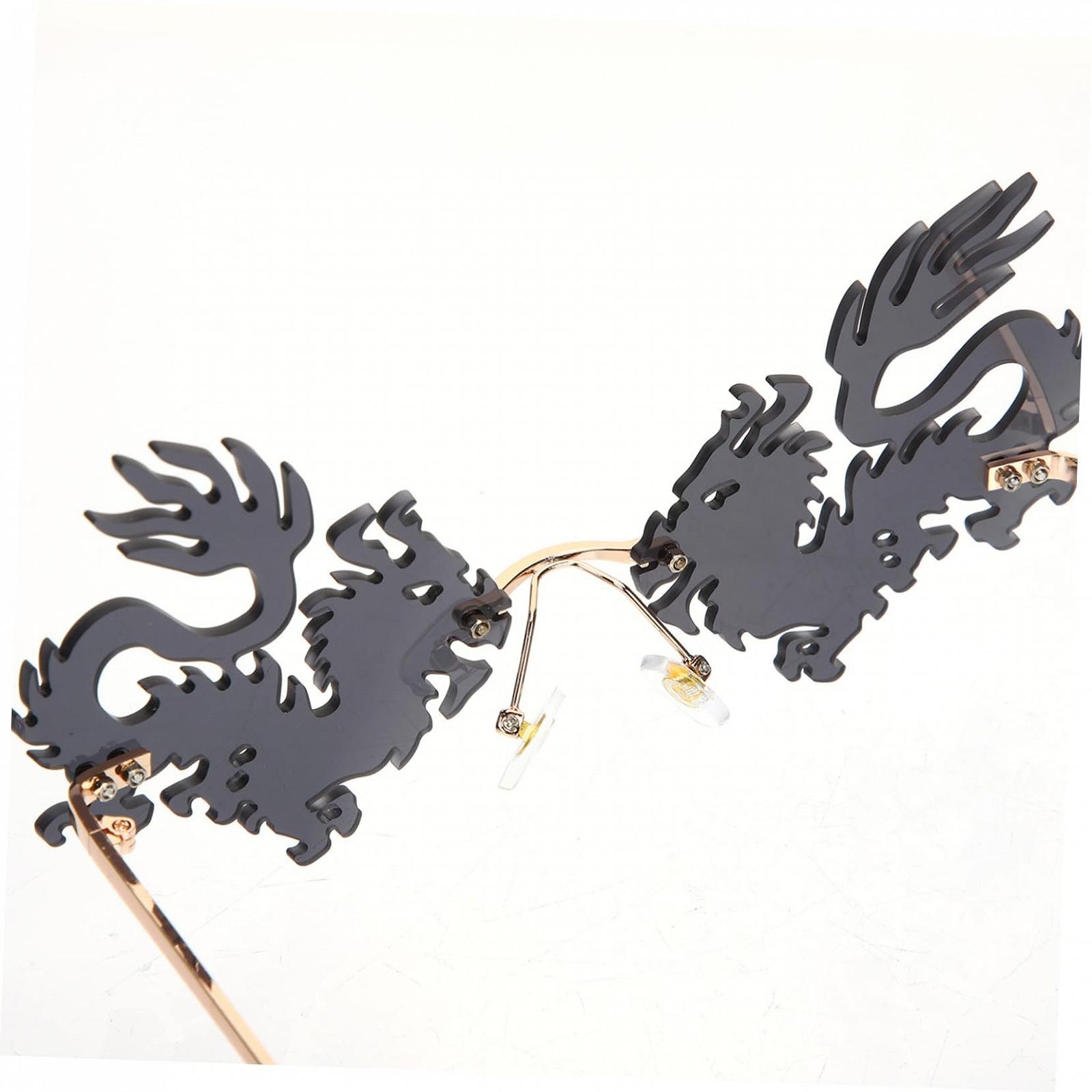 Сонцезахисні окуляри Flame PACKOVE Ретро Чоловічі Безрамкові Чорний, 2 пари, фото №8