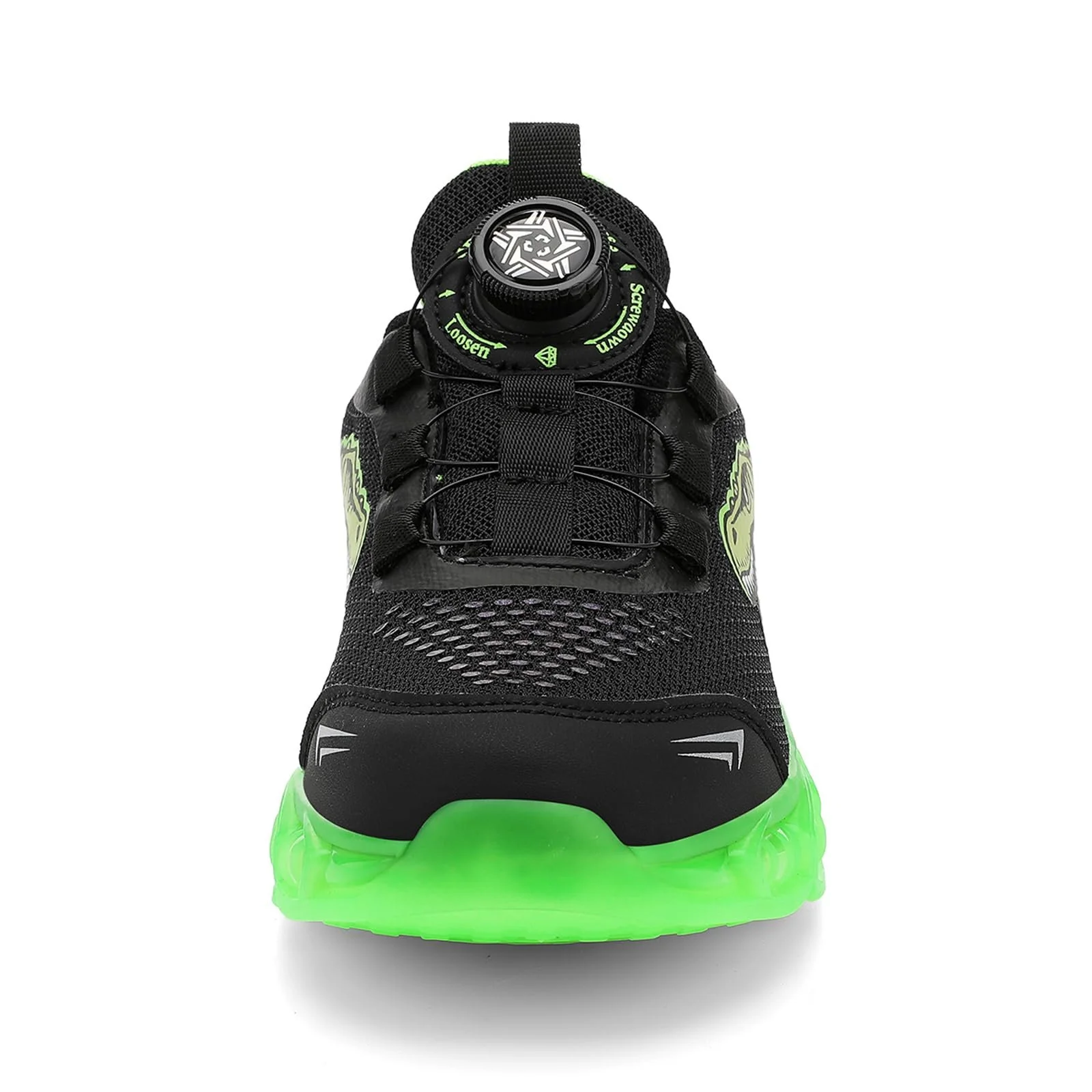 Детские кроссовки Спортивная обувь для мальчиков Кроссовки с динозавром Удобные дышащие легкие кроссовки для бега Тренировочная обувь Размер 28-38, фото №3