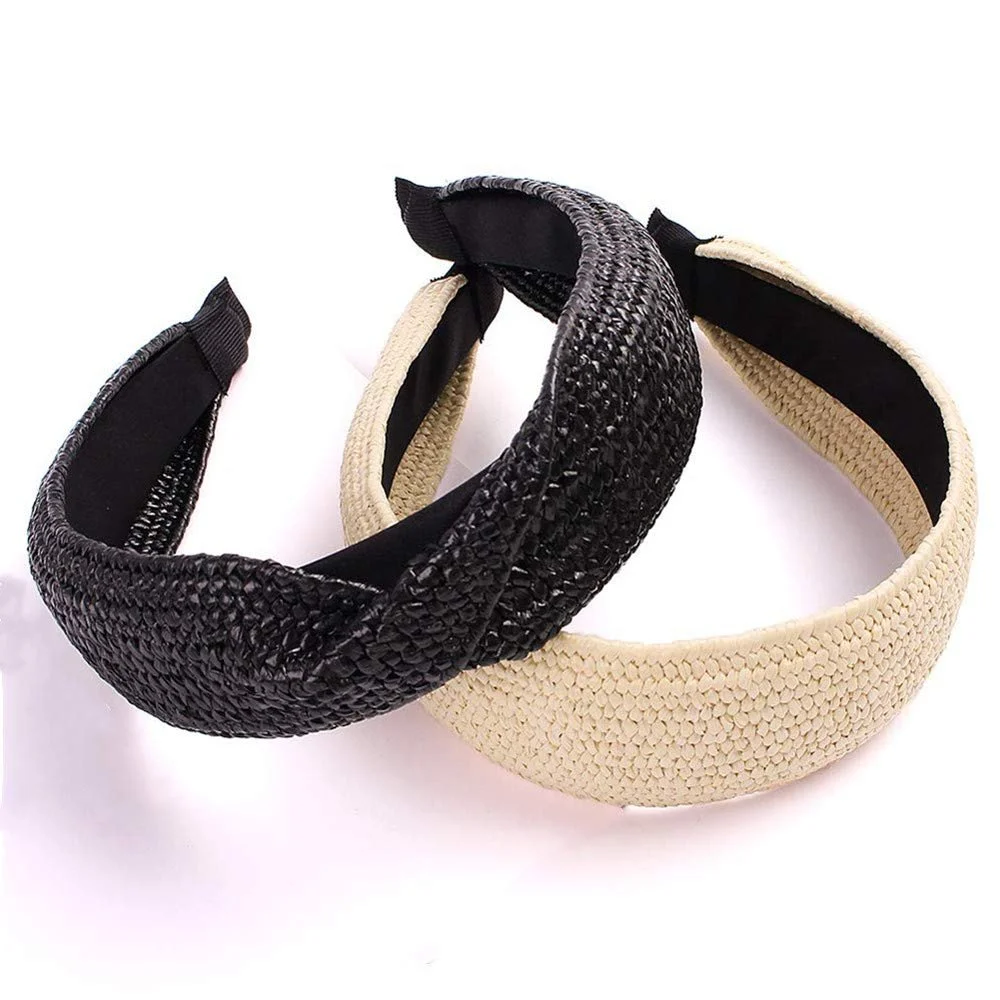 Обруч на голову Twist В'язана Широка, фото №5