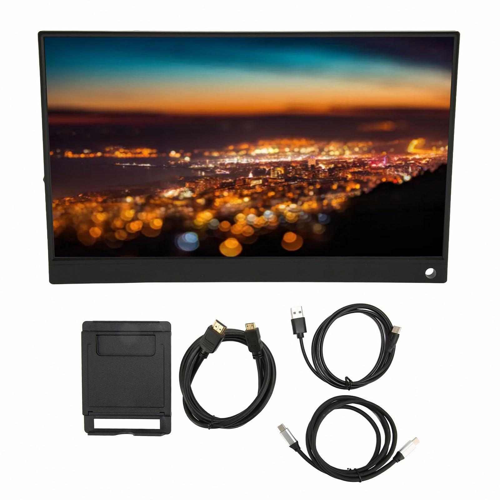 Монитор Lazmin112 15,6-дюймовый IPS 1920 x 1080 HD мультимедиа порты Динамики, фото №6