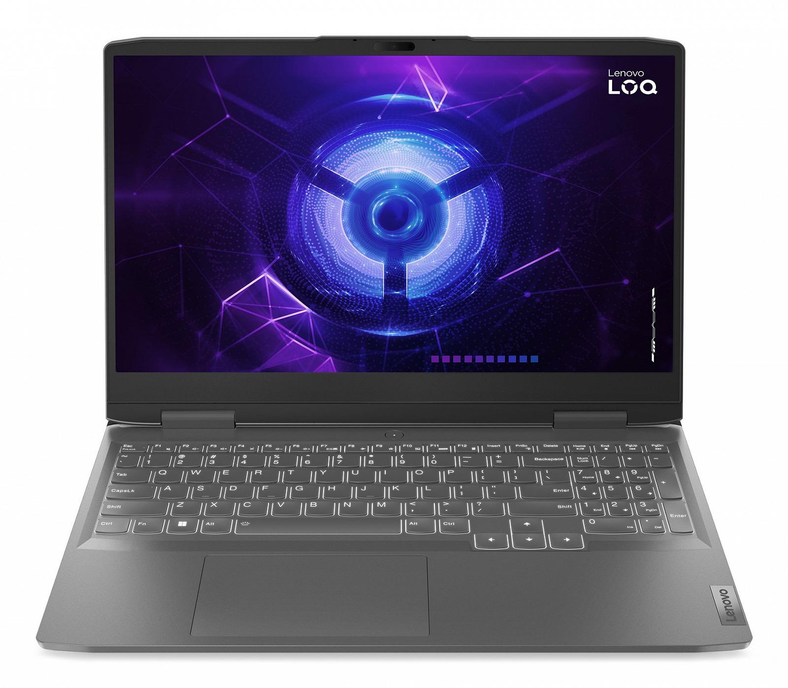 Ноутбук 15.6" Lenovo LOQ (15IRH8) Gaming Intel i5-12450H RAM 16GB SSD 512GB GeForce RTX 4050 Win11 (UKR), фото №1