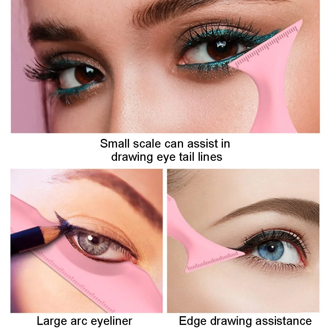 Трафарет для подводки Силиконовый Многофункциональный, фото №3