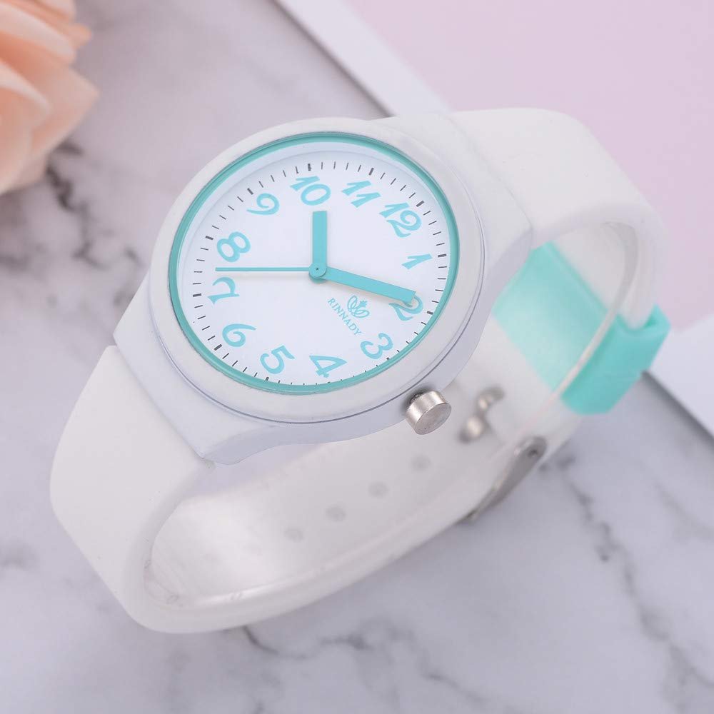 Жіночий годинник Generisch Силіконовий ремінець, фото №3