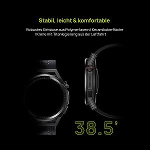 Смарт-годинник HUAWEI WATCH GT Runner 46 мм, дводіапазонний GNSS з 5 системами, точне вимірювання серцевого ритму, наукова програма бігу, ІІ-тренер з бігу, чорний synthetic.ua - Фото 1