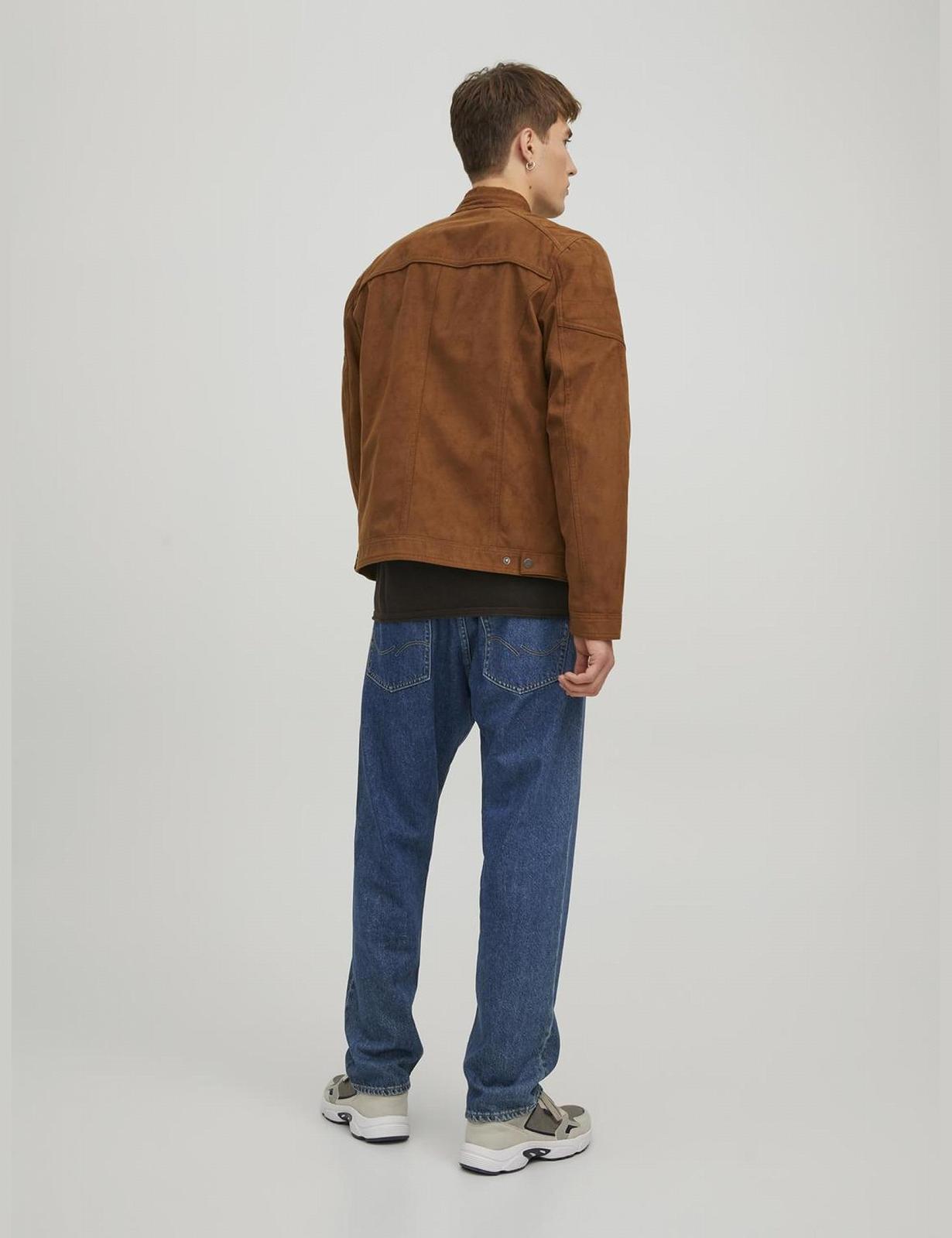 Кожаная куртка JACK & JONES Essentials Rocky, фото №4