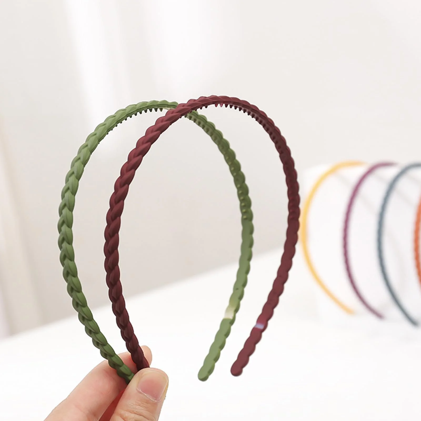 Тонкий обруч для волос, фото №5