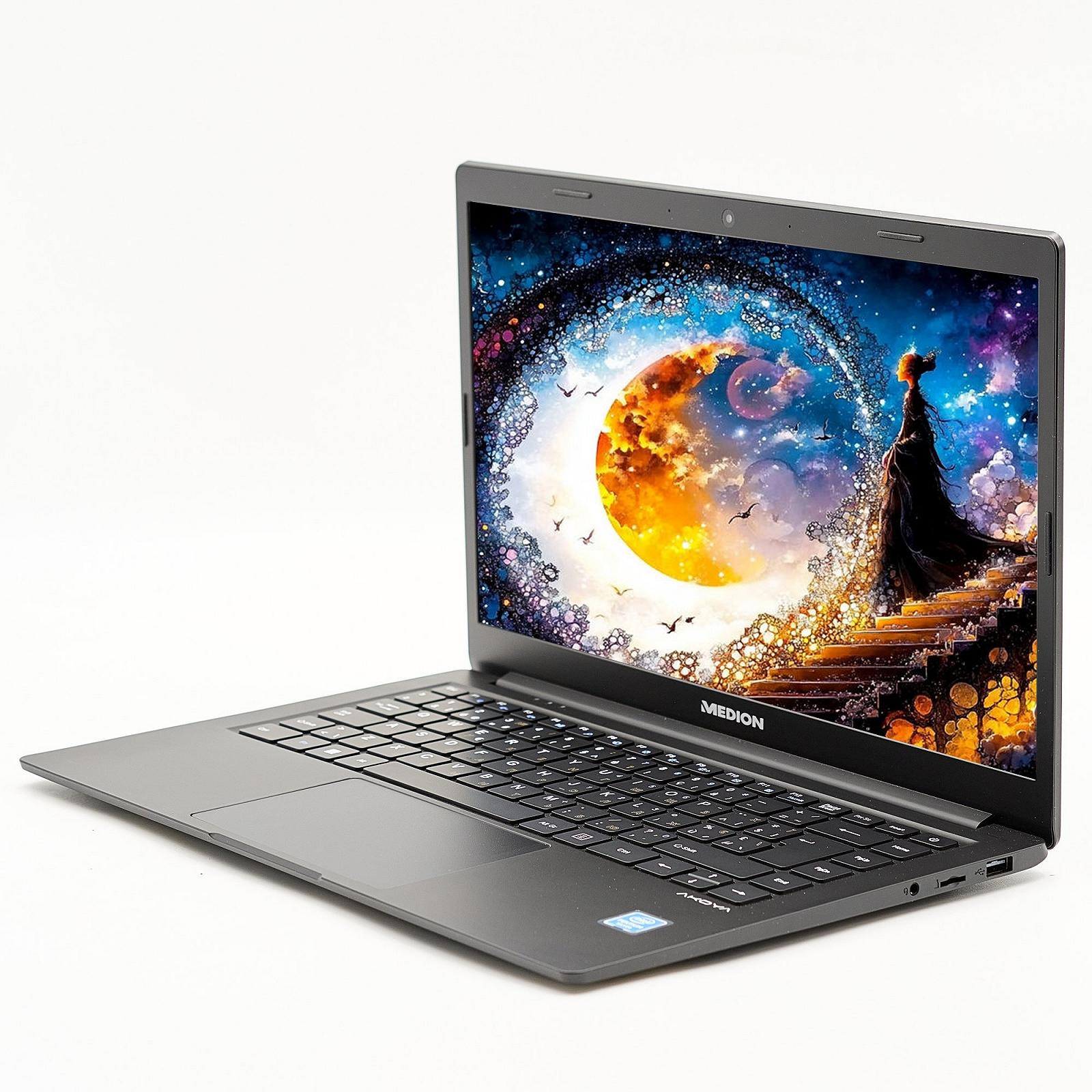 Ноутбук 14" Medion (Lenovo Group) Akoya E4252 Intel RAM 8 ГБ SSD 128 ГБ Intel Graphics Метал Ультрабук Win10 (4461), фото №4