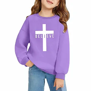 Пуловер для дівчаток synthetic.ua - Фото 1