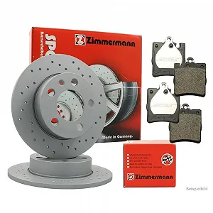 Гальмівний диск ZIMMERMANN SPORT Z 400.1409.52 для MERCEDES-BENZ задня вісь - Фото 1