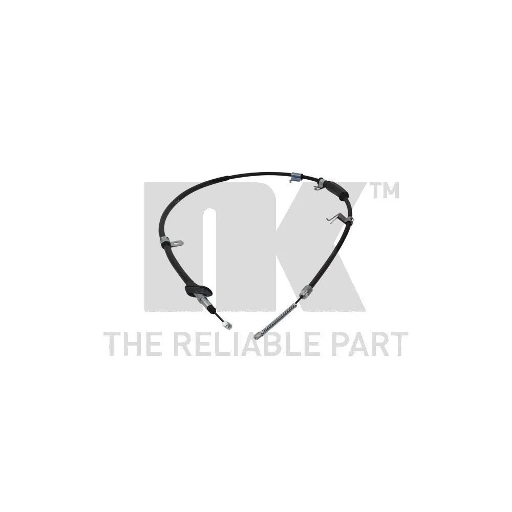 Трос стоянкового гальма NK 904026 для MG ROVER задній правий, фото №1
