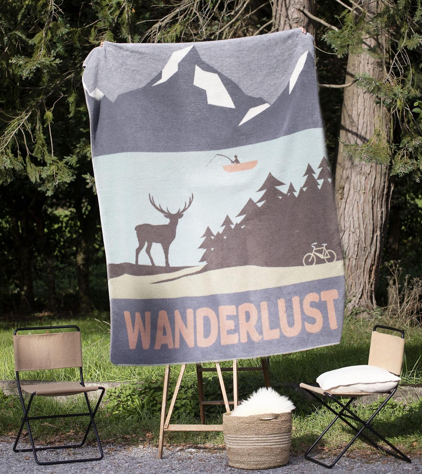 Плед David Fussenegger Wanderlust 200 x 150 см Лаймовий, фото №2