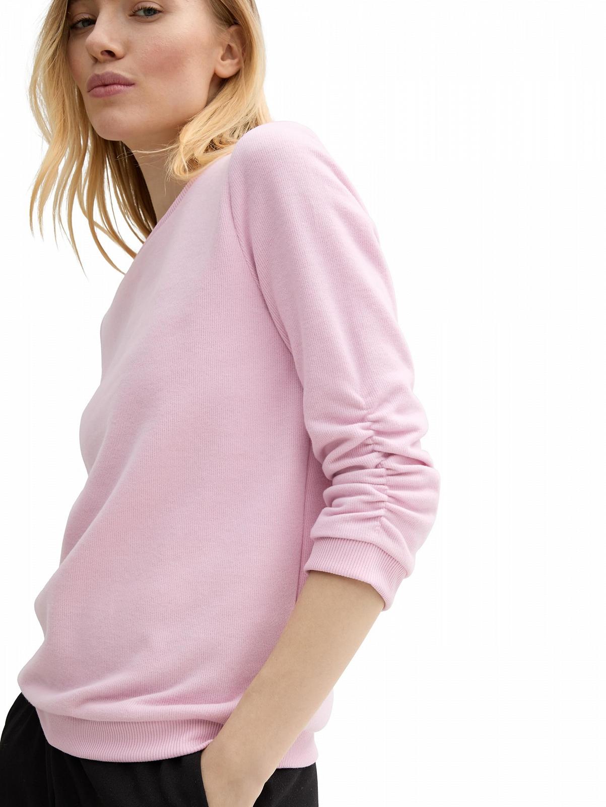 Толстовка TOM TAILOR Denim Женская Cosy с рукавами-рюшами, фото №5