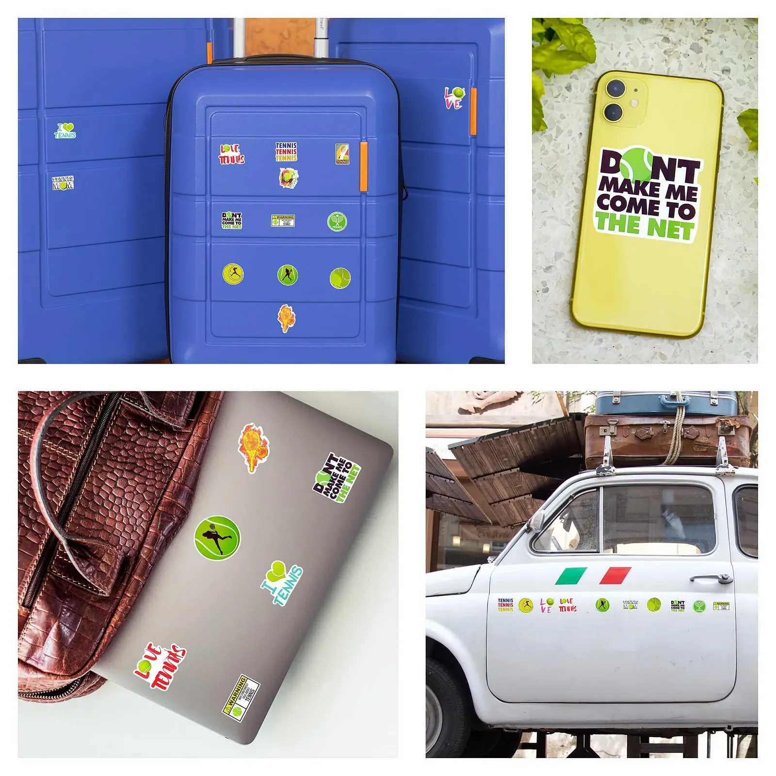 Наклейки Теніс Вінілові Водостійкі Набір, фото №4