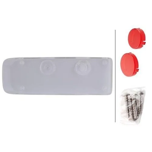 Скло заднього ліхтаря HELLA 9EL 340 829-061 для DAF SCANIA JAEGER KÖGEL, фото №2