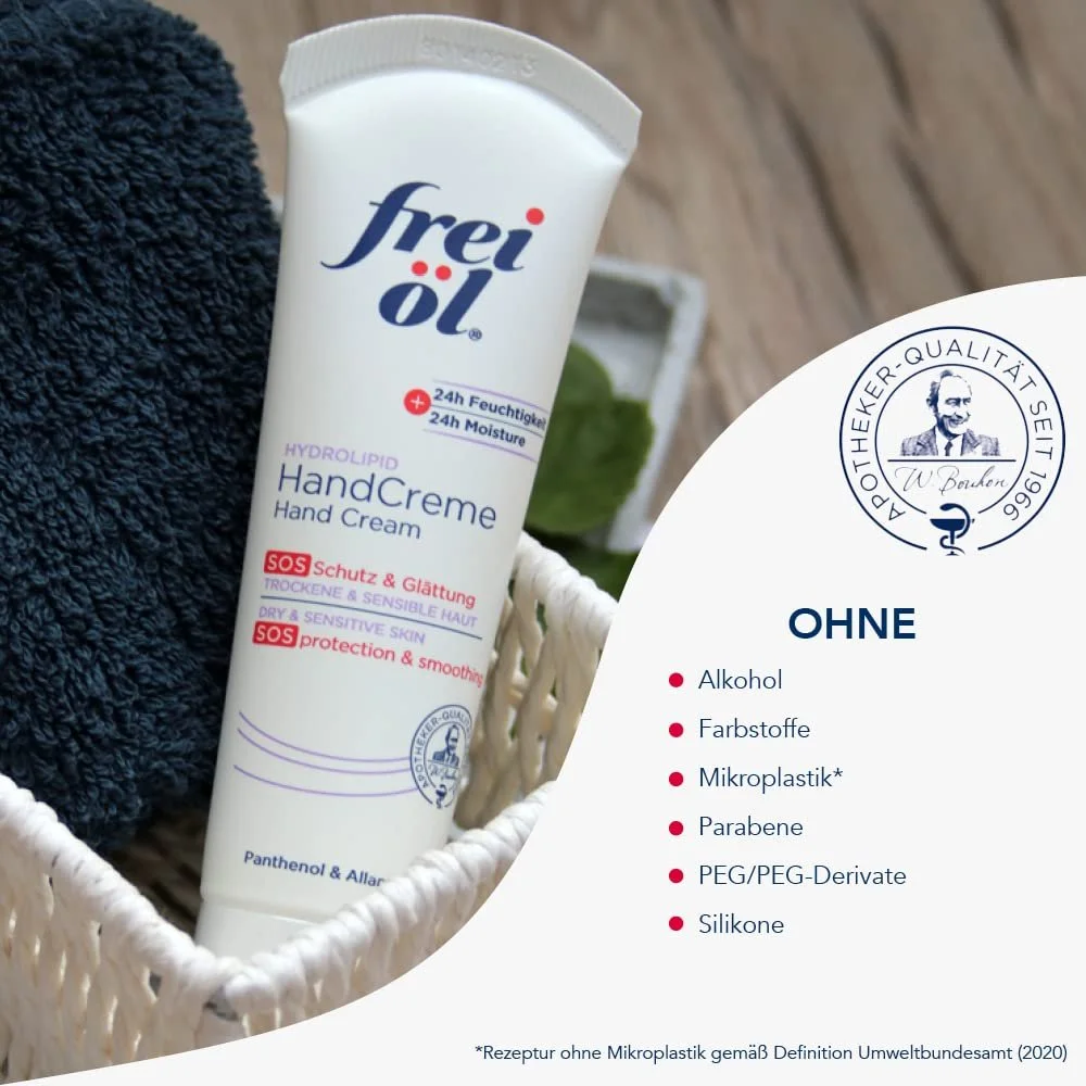 Крем для рук frei öl Hydrolipid Зволоження та Захист 75 мл, фото №4