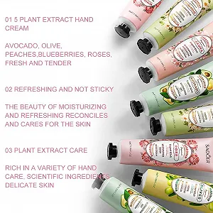 Набір кремів для рук, 5 штук. Подарунковий набір для жінок, міні-креми для рук synthetic.ua - Фото 1