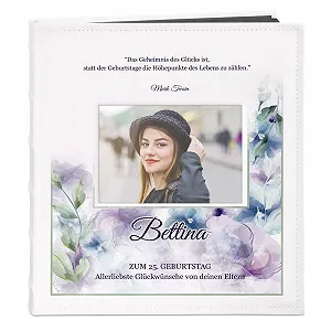 Фотоальбом Maverton DIY с вырезом для фотографий - на 240 фотографий 10 x 15 - 60 черных страниц - размер 33 x 30 см - белый - Фото 1