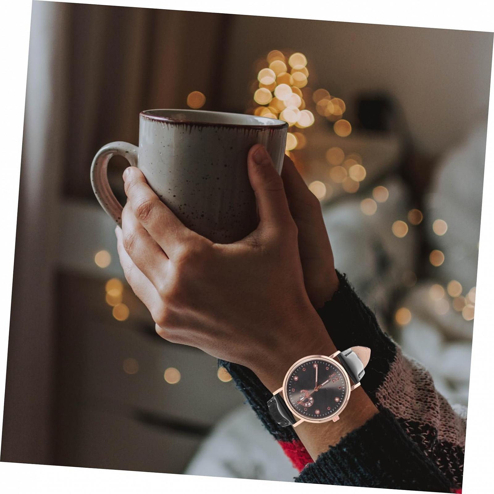 Жіночий годинник WRITWAA, штучна шкіра, фото №4