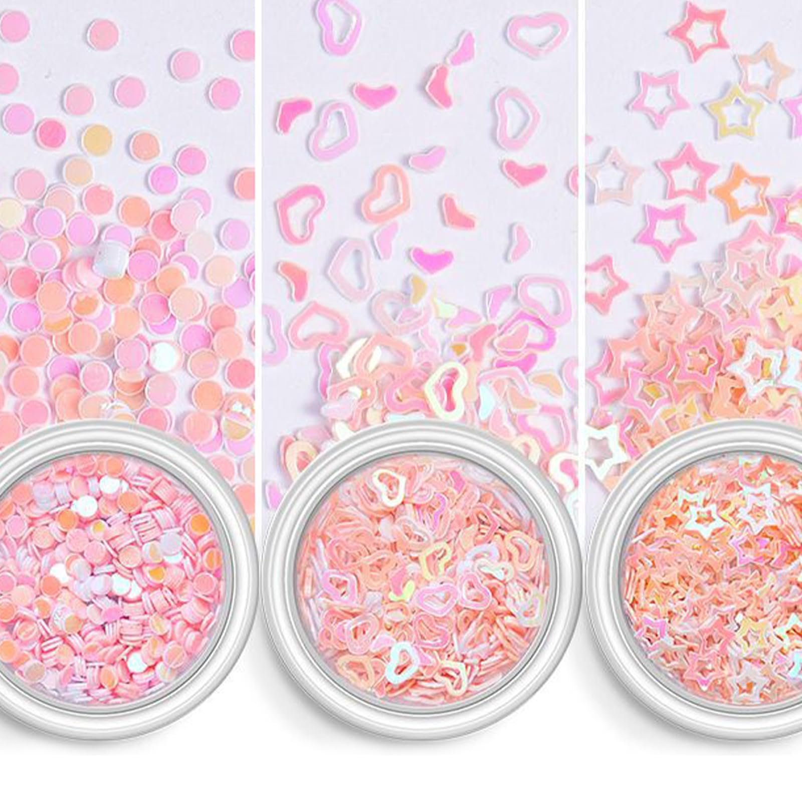 3D Дизайн Акрил Метелик Квітка Ведмідь Прикраси для нігтів, фото №7