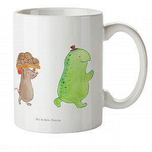 Кружка Детская Mr. & Mrs. Panda Черепаха Мышь - Фото 1