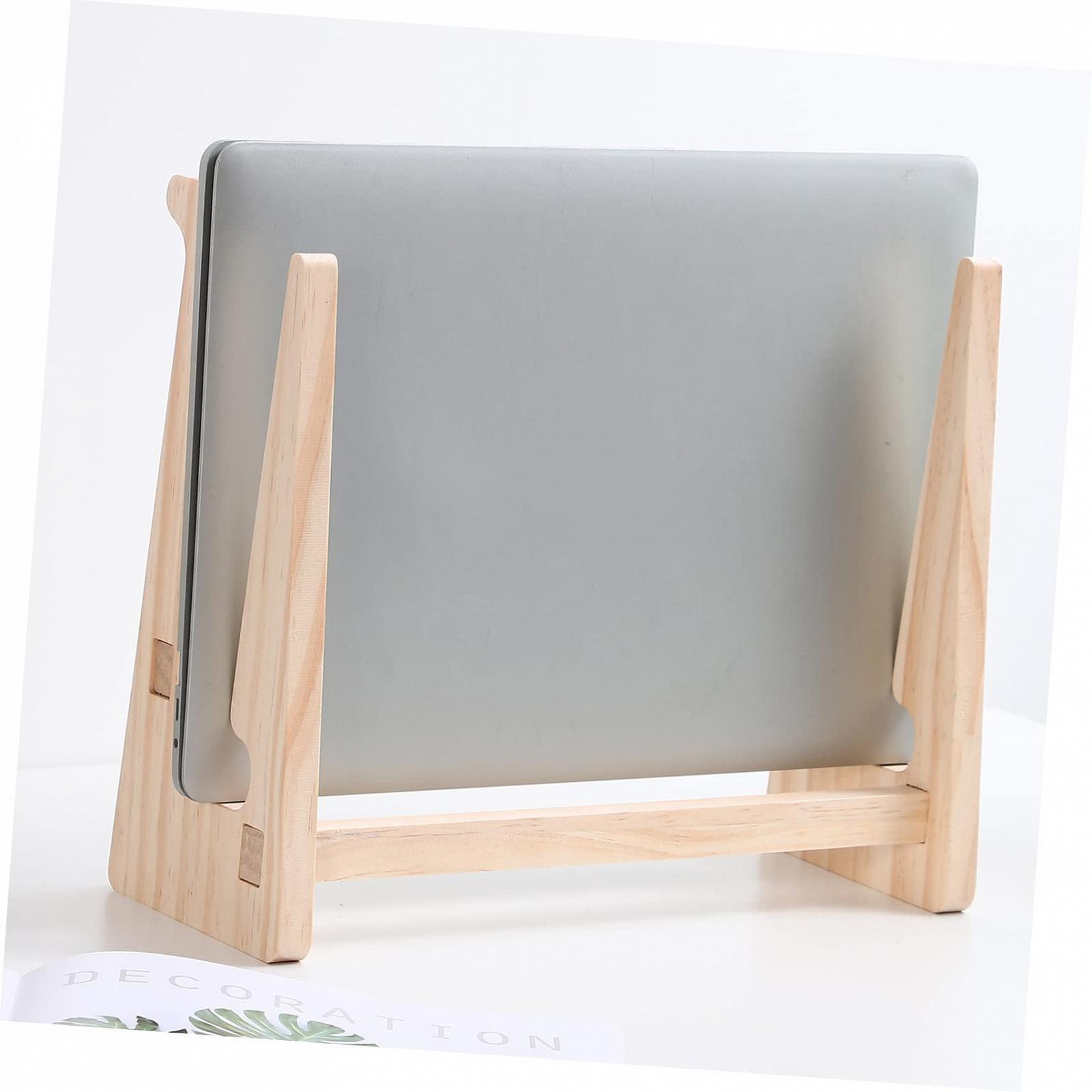 Подставка для ноутбука деревянная Yardenfun с эргономичным дизайном для стола, фото №9