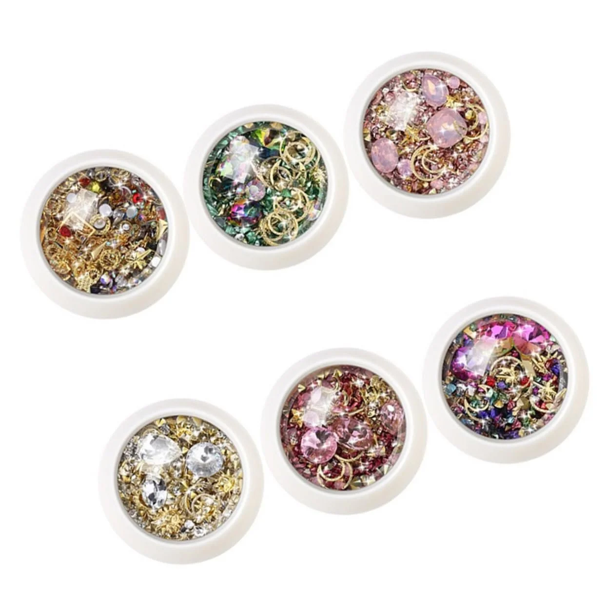 Healvian 18 наборів, металеві прикраси, фото №5 Healvian 18 наборів, металеві прикраси, фото №5