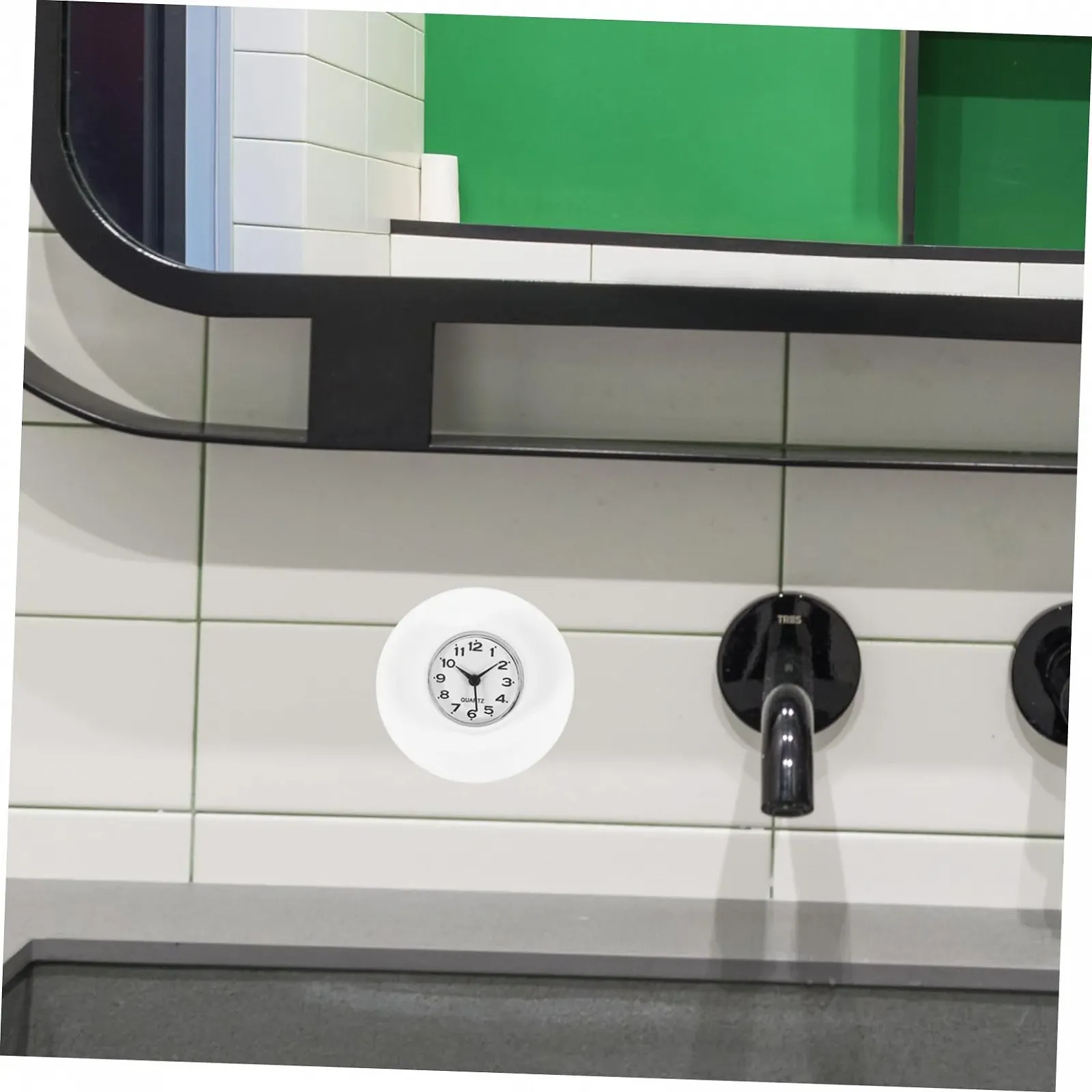 Годинник PartyKindom настінний/настільний для ванної кімнати з присоскою, фото №4 Годинник PartyKindom настінний/настільний для ванної кімнати з присоскою, фото №4