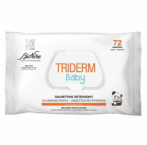 Дитячі серветки Bionike Triderm для сухої та чутливої шкіри, 72 шт. - Фото 1