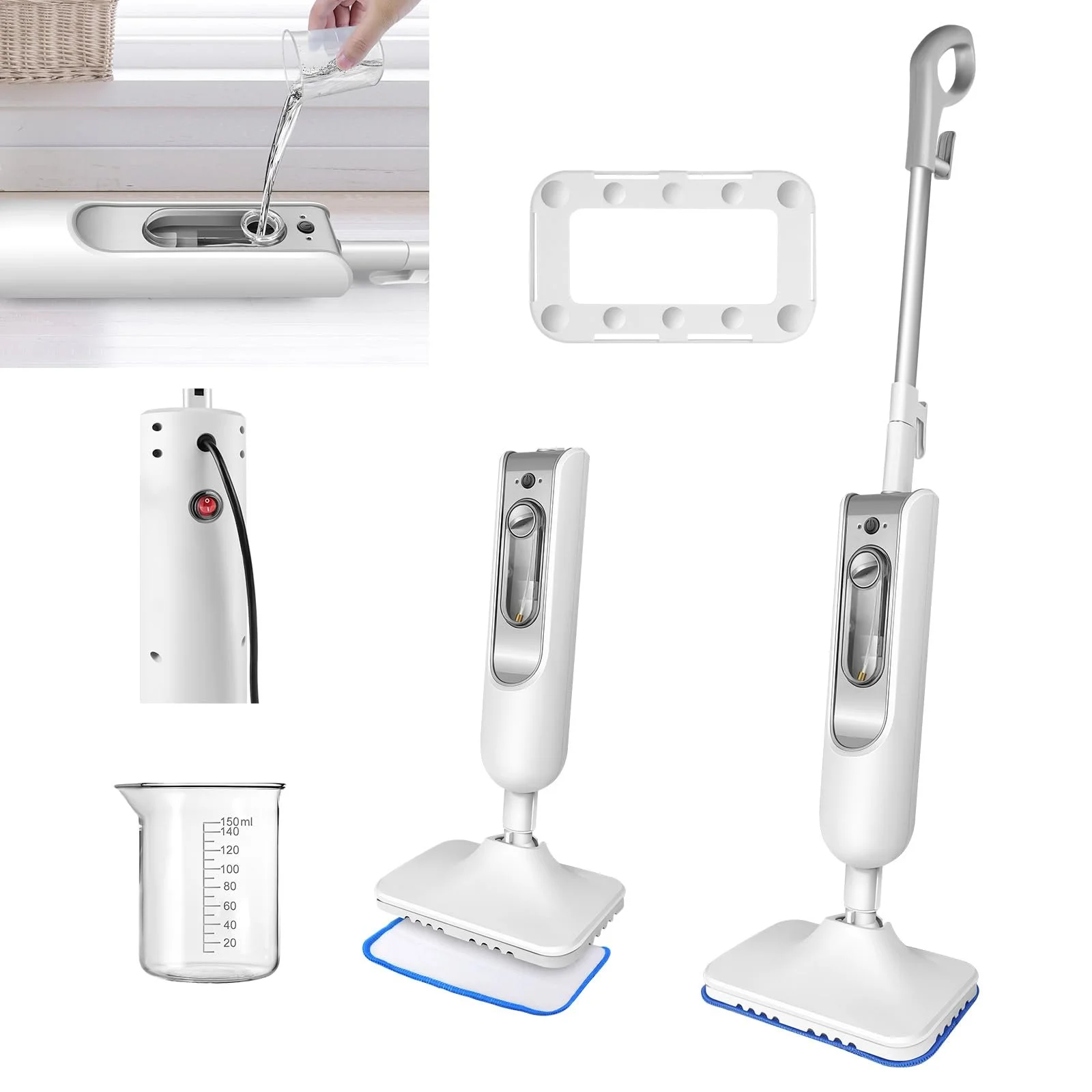 Паровая швабра Shark 400 мл 2 насадки, фото №1