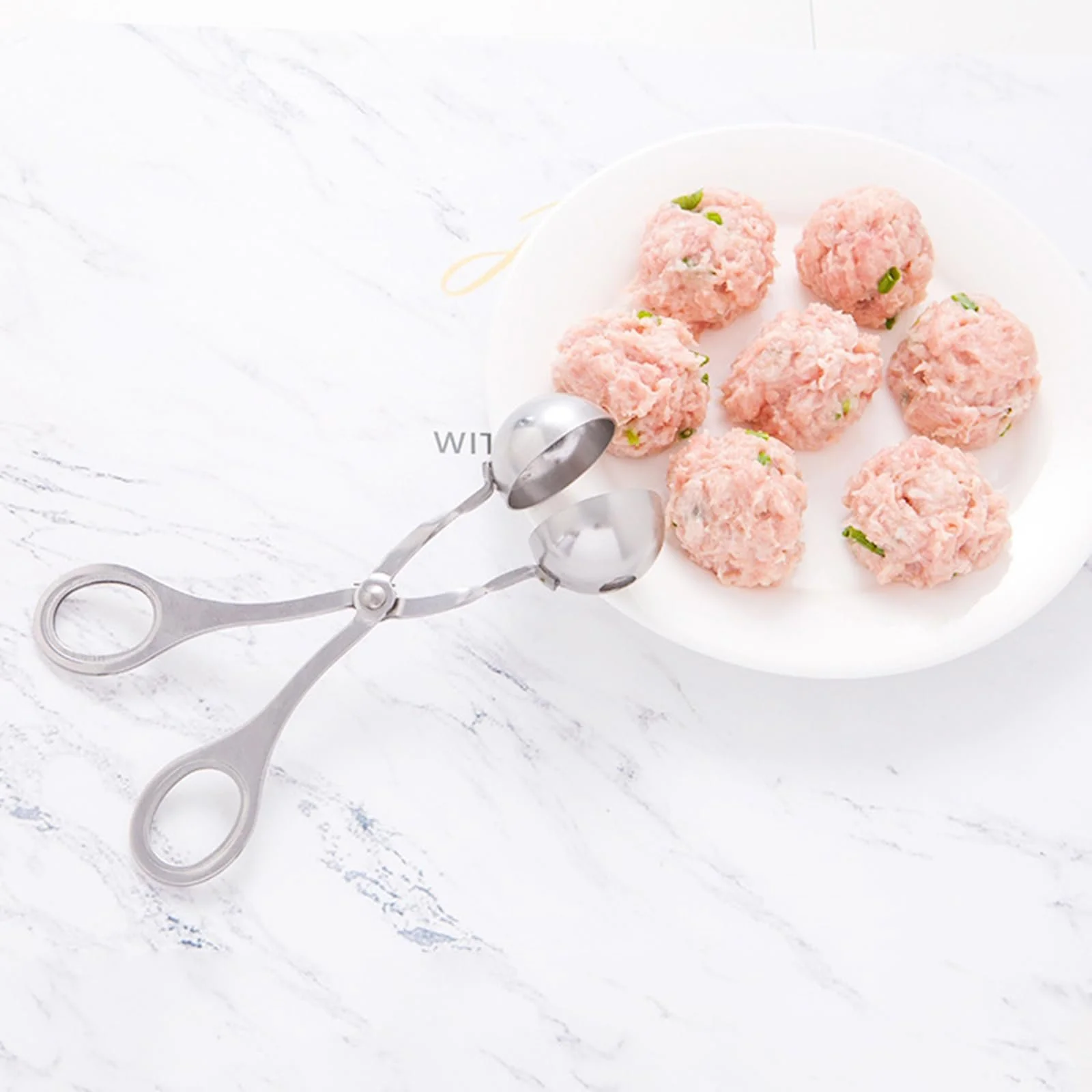 Набор ложек для тефтелей Meat Baller 304 Stainless Steel 2 шт. нержавеющая сталь, фото №9 Набор ложек для тефтелей Meat Baller 304 Stainless Steel 2 шт. нержавеющая сталь, фото №9