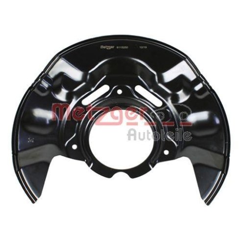 Захисний щиток гальмівного диска METZGER 6115250 передня вісь праворуч, фото №2