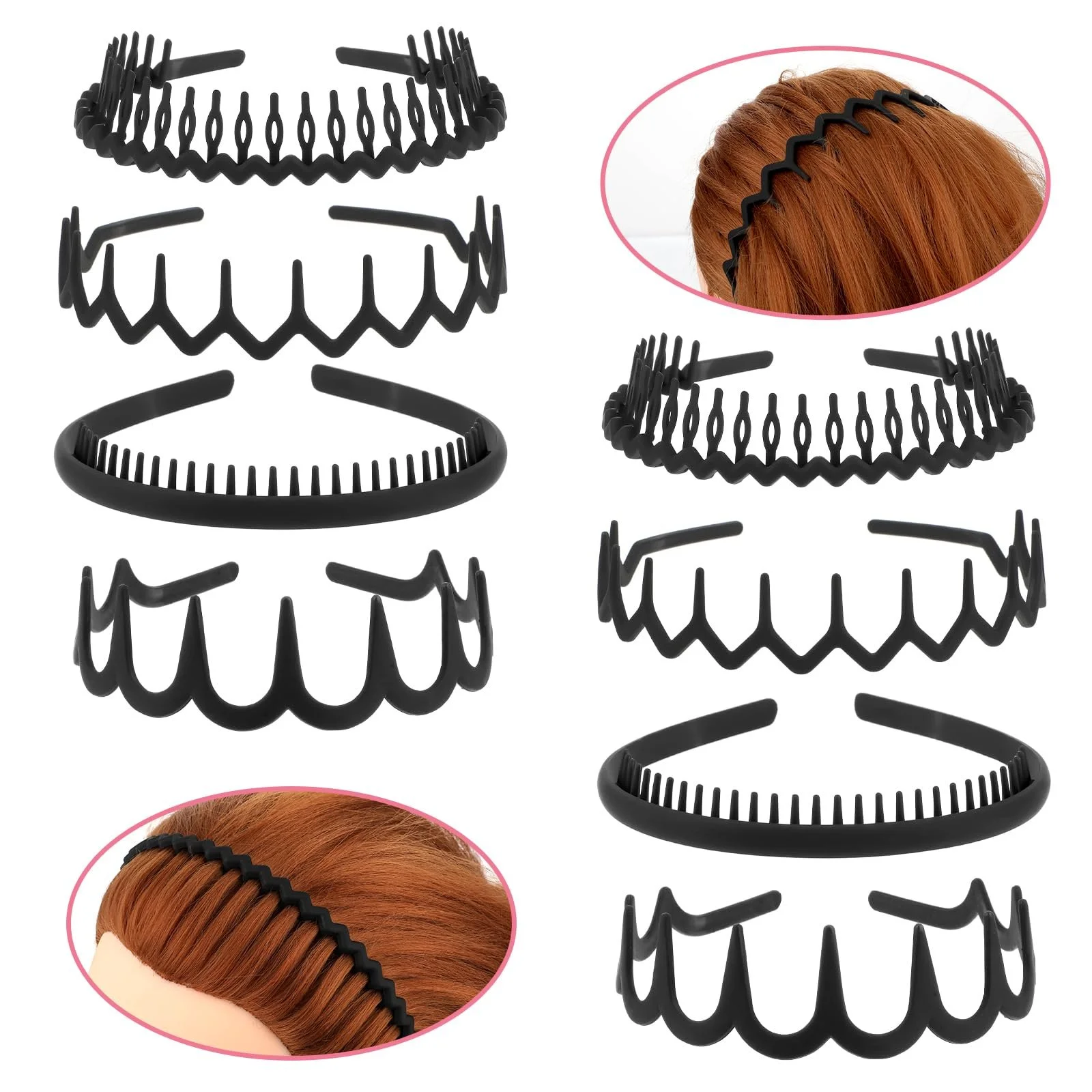 Набор обручей на голову 8 шт., фото №3