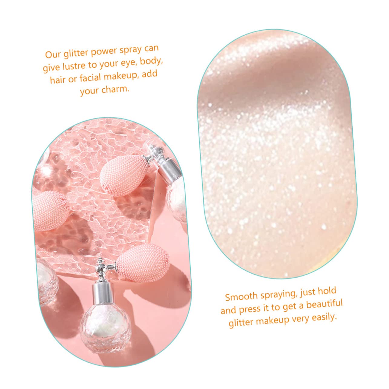 Спрей FOMIYES High Gloss Dust Highlighter Для макияжа Блестки Белый, фото №3 Спрей FOMIYES High Gloss Dust Highlighter Для макияжа Блестки Белый, фото №3