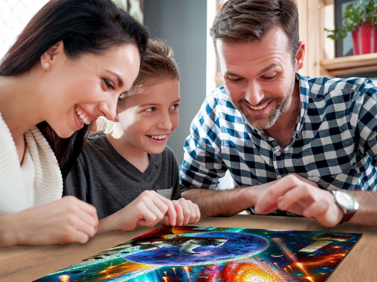 Дерев'яний пазл WOODEN.CITY Cosmic Exploration 1000 елементів 54,0 x 39,4 см, фото №6 Дерев'яний пазл WOODEN.CITY Cosmic Exploration 1000 елементів 54,0 x 39,4 см, фото №6