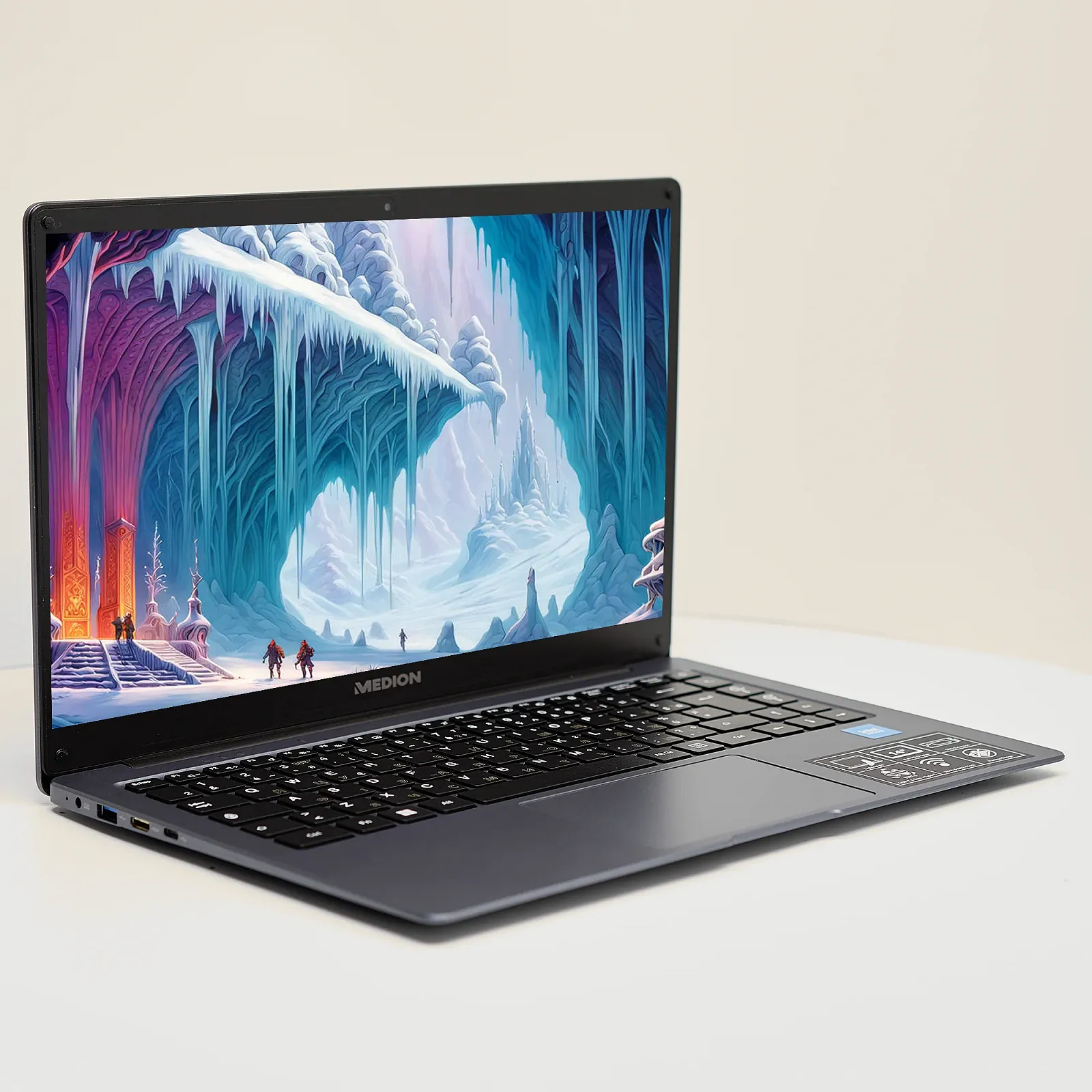 Ноутбук 14" Medion (Lenovo Group) Akoya E14223 Intel RAM 4 ГБ eMMC 128 ГБ Intel Graphics Win11 АКБ до 9 годин, фото №4