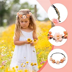 Венок для волос с цветами (8 шт.) synthetic.ua - Фото 1