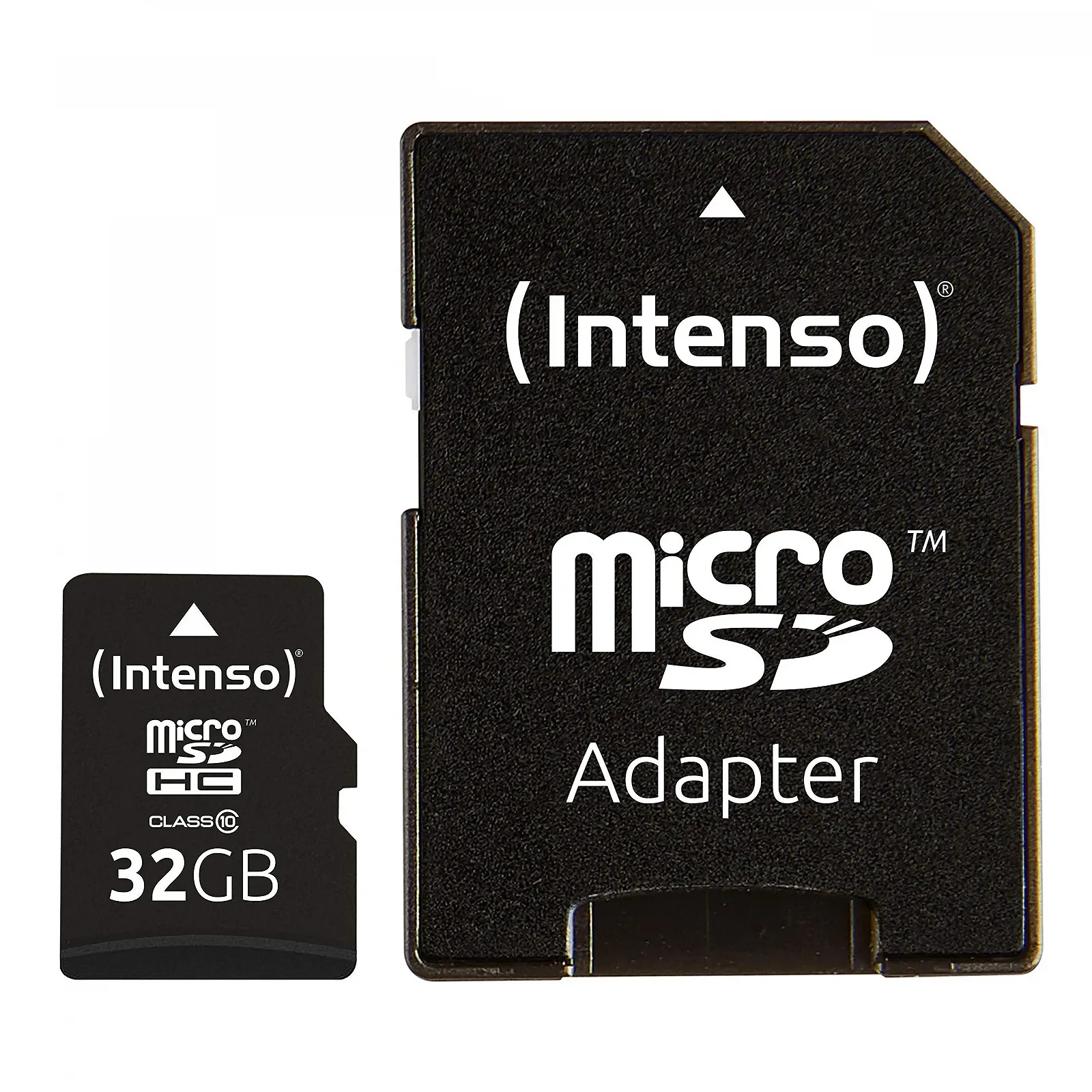 Карта пам'яті Intenso Micro SDHC 32 GB Class 10 з SD-адаптером, фото №5 Карта пам'яті Intenso Micro SDHC 32 GB Class 10 з SD-адаптером, фото №5