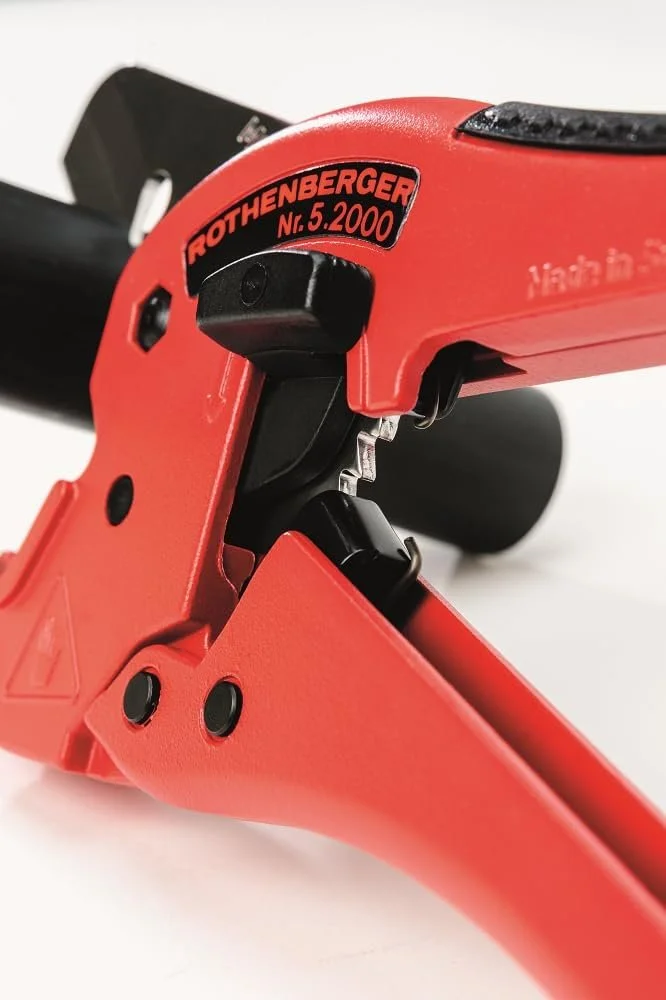 Ножиці для пластикових труб Rothenberger Nr.5.2000 Rocut / 42 мм / Червоний, фото №4