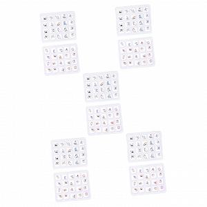 Стрази minkissy 200 шт. для нігтів, різнокольорові прикраси для манікюру - Фото 1