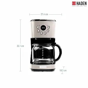 Капельная кофеварка HADEN Dorset Putty 1,8 л бежевая synthetic.ua - Фото 1