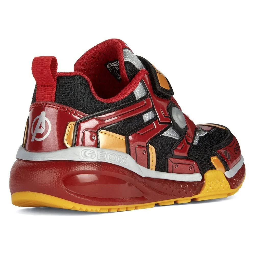 Обувь Geox Avengers J BAYONYC с ремешком и эластичными шнурками J35FEC-011CE-C0048, фото №8