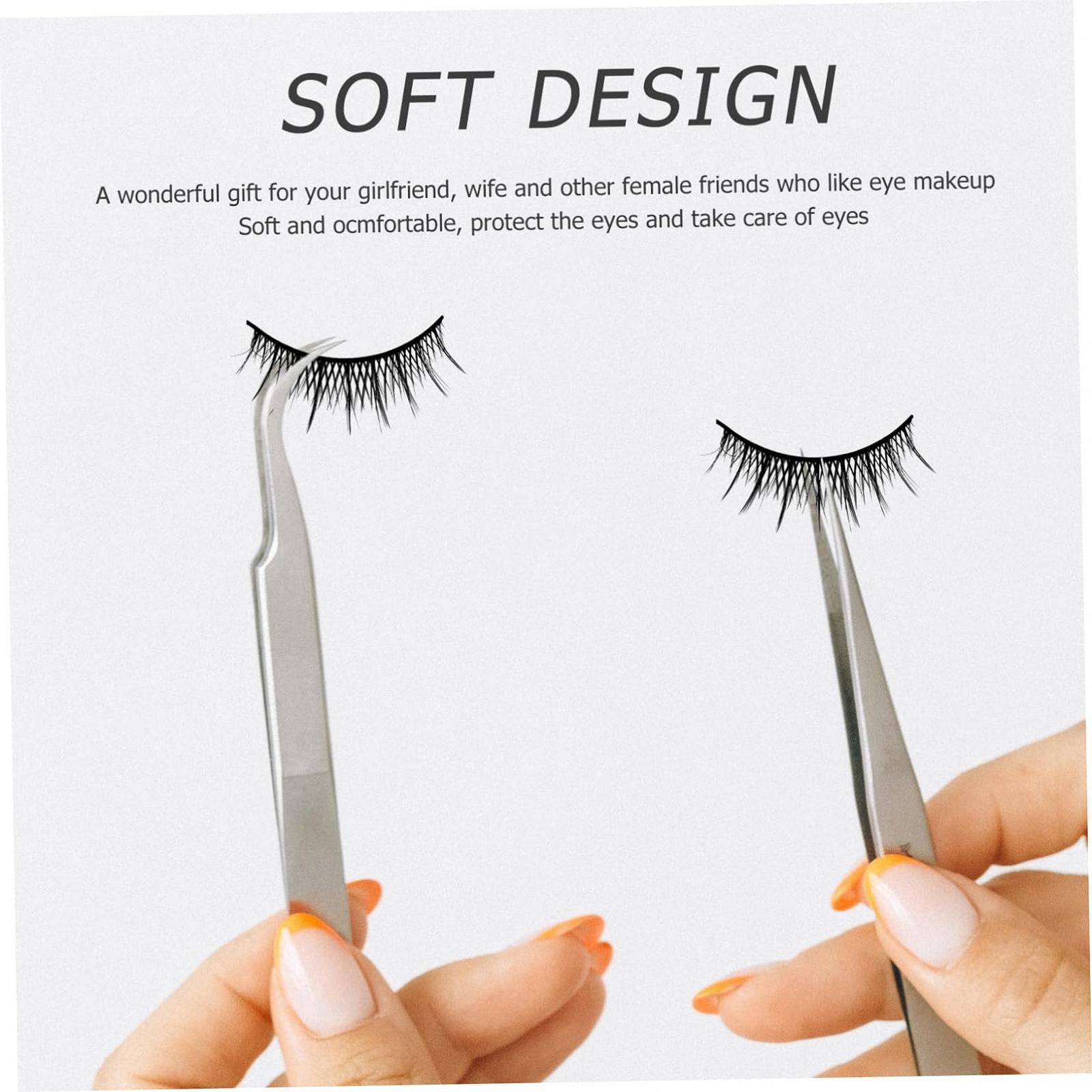 Фальшиві вії Angoily 5 пар косметичні хімічні волокна, фото №5